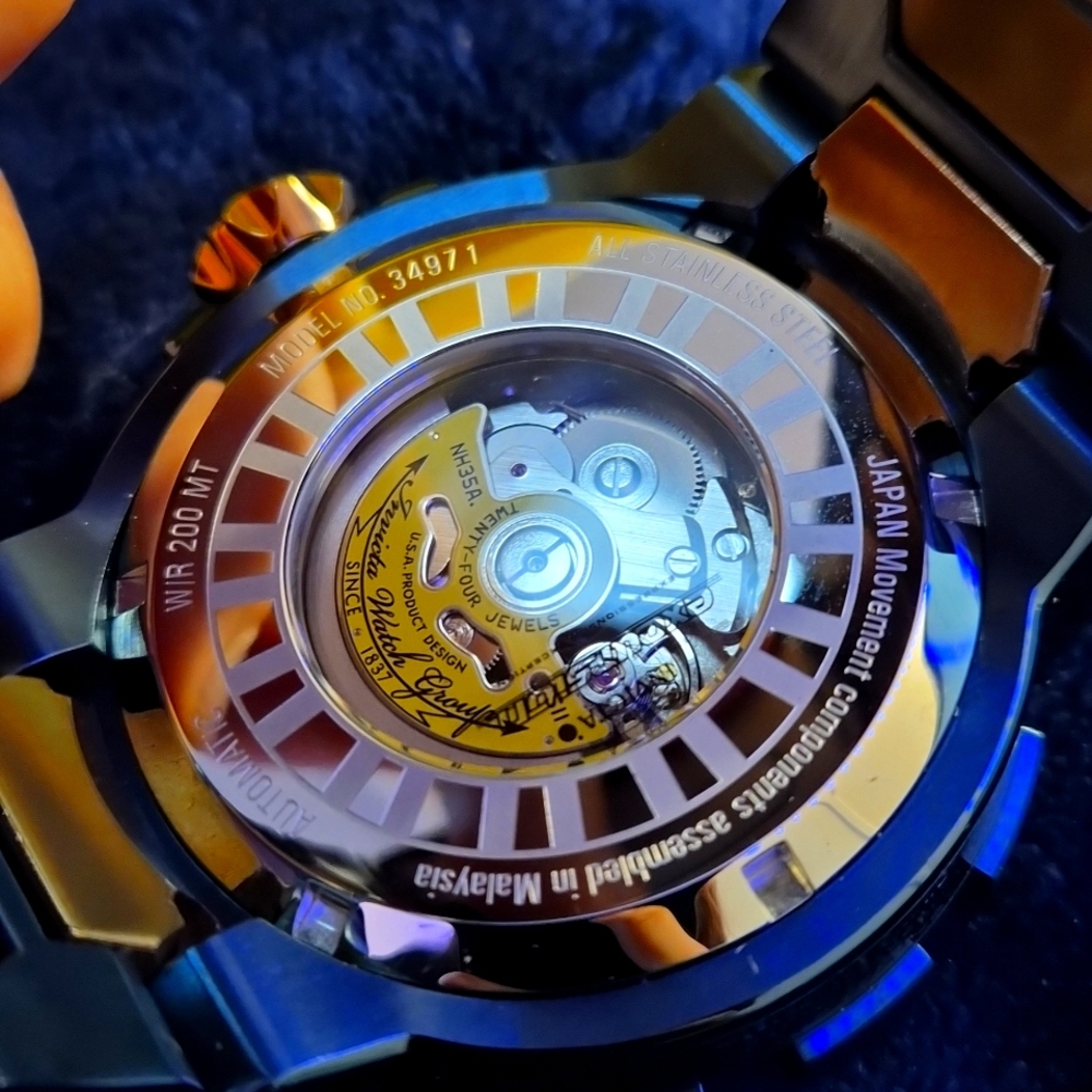 Invicta Excursion 52 Mm Automatic Diver 34971 - image 2